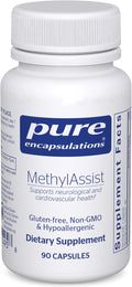 Pure Encapsulations MethylAssist 90's - B Vitamin Complex - Methylation Support* - Heart Health & Brain Health - Non-GMO & Gluten Free - 90 Capsules