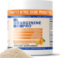 L-Arginine PRO | 5,500mg L-Arginine Plus L-Citrulline 1,100mg Orange Powder Drink Mix Supplement for Increased Nitric Oxide Production