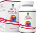 1 Body Liver Support Supplement – Liver Cleanse, Detox & Support with Milk Thistle, Dandelion Root & Artichoke Extract, Natural Liver Health Formula, Non-GMO, Vegan, 60 Capsules