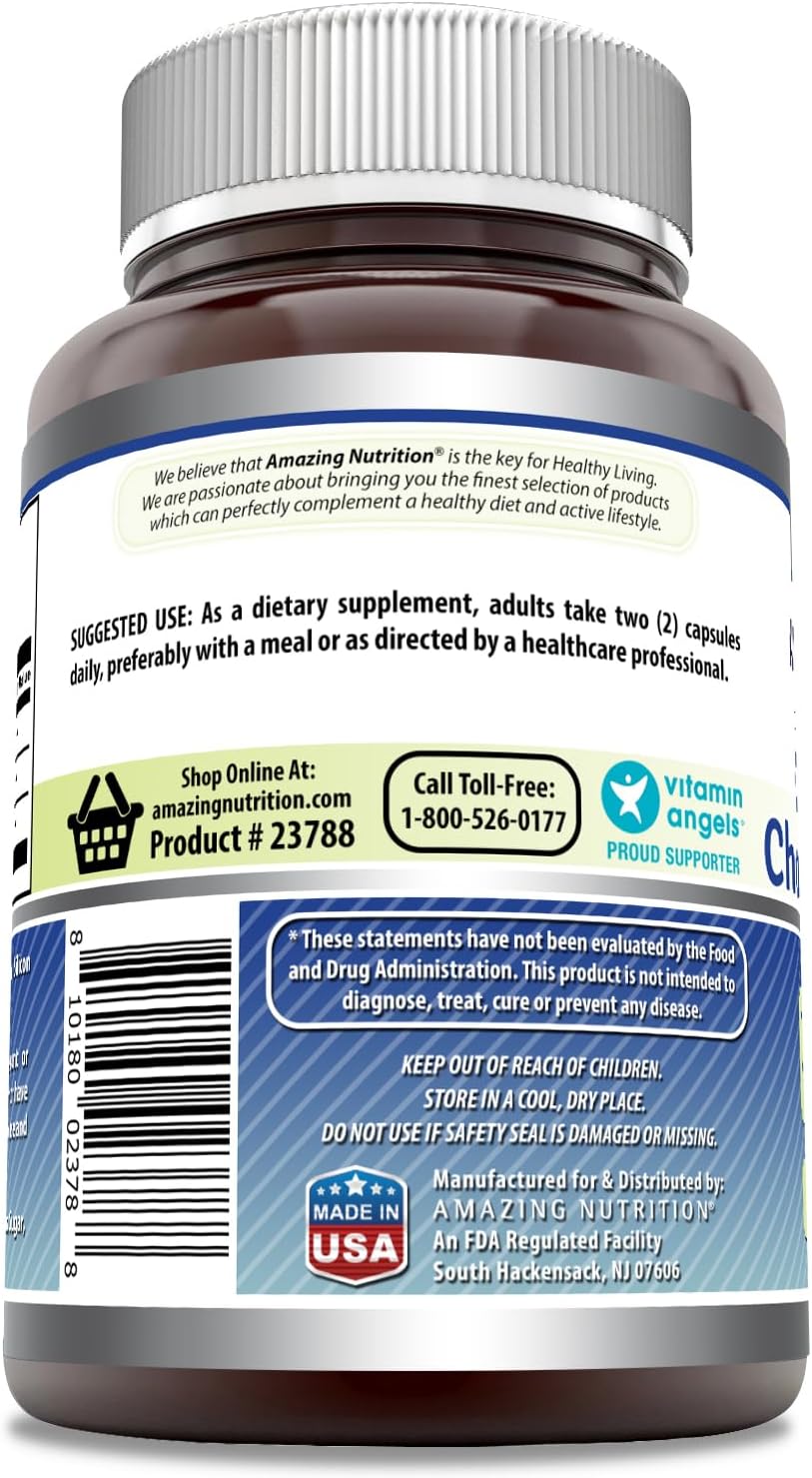 Amazing Formulas Glucosamine Chondroitin & MSM Supplement | 1850 Mg per Serving | 240 Capsules | Non-GMO | Gluten-Free | Made in USA