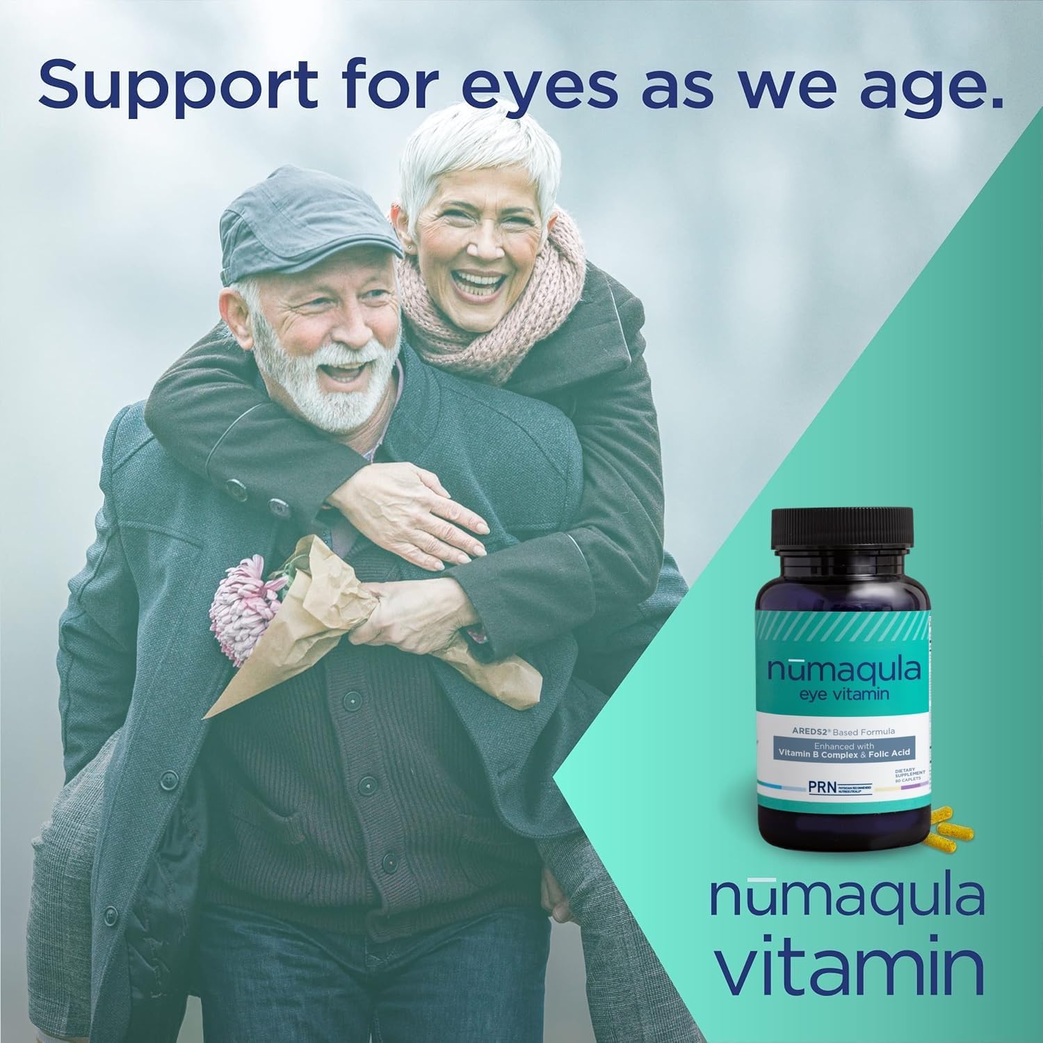 PRN nūmaqula Vitamin – AREDS2 Based Eye Vitamins with Lutein & Zeaxanthin for Advanced Macular Support – Unique Enhancements Like B Complex & Vitamin E for Extensive Eye Care- 3 Month Supply