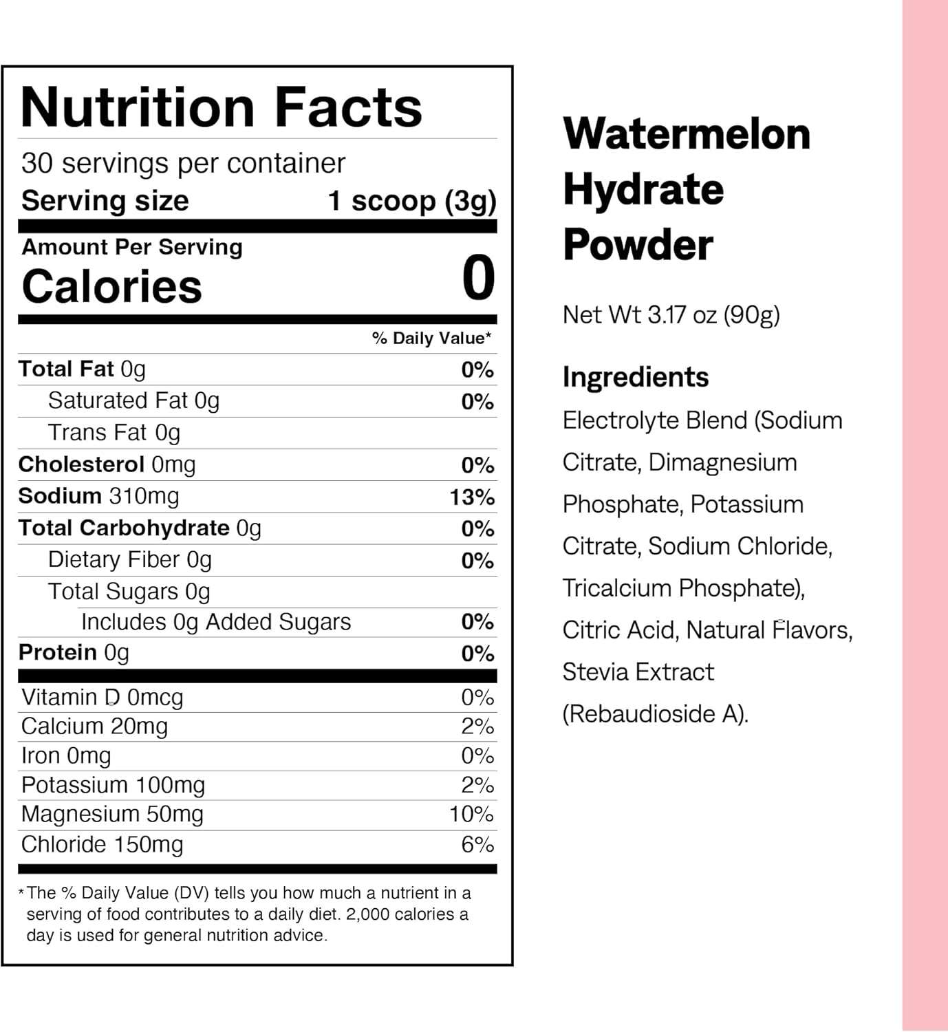UCAN Hydrate Electrolyte Drink Mix (Watermelon, 30 Servings) Sugar-Free, Keto-Friendly, Vegan, Non-GMO, Gluten-Free Electrolyte Powder with Potassium & Magnesium for Runners & Athletes