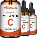 Liposomal Vitamin C 2000mg Liquid for Adults, High Absorption VIT C ，Maximize Vitamin C, for Immune System & Antioxidant, 60ML (3 Bottles)