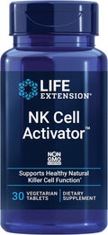 Life Extension NK Cell Activator™, Immune Support, Natural Killer Cell Activity, enzymatically Modified Rice bran, Non-GMO, Vegetarian, 30 Tablets