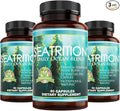 Seatrition Immune Thyroid Support Pure 12 Whole Seaweed Plants Vegan Friendly (3 Month Supply) Natural Multi Vitamin Sea Minerals Wholefood Nutrition Supplement 90 Veg Capsules - 3 Pack