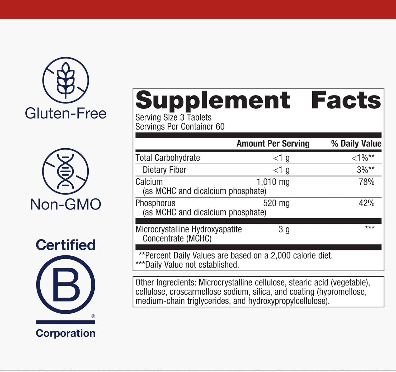 Metagenics Bone Builder Extra Strength – Enhanced Bone Support | 60 servings, 180 Count (Pack of 1)