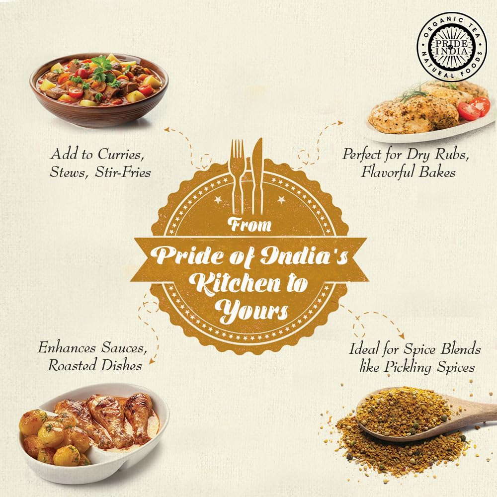 Pride of India - PACK of 6 - Fenugreek Seed Ground – Gourmet Indian Spice – Vegan, Gluten & GMO-Free – Ideal for Cooking & Meat Seasoning – Easy to Use – 7 oz. Medium Dual Sifter Jar