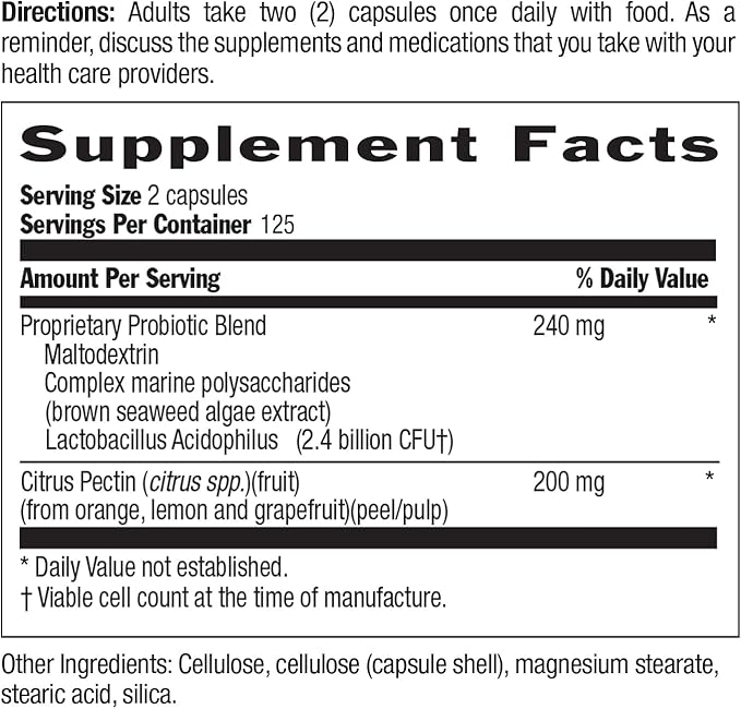 Country Life Acidophilus Probiotic Supplement for Women & Men - Free from Common Allergens - 2.4 Billion CFUs to Support Digestive Health - Dairy-Free, Non-GMO, 250 Vegan Capsules