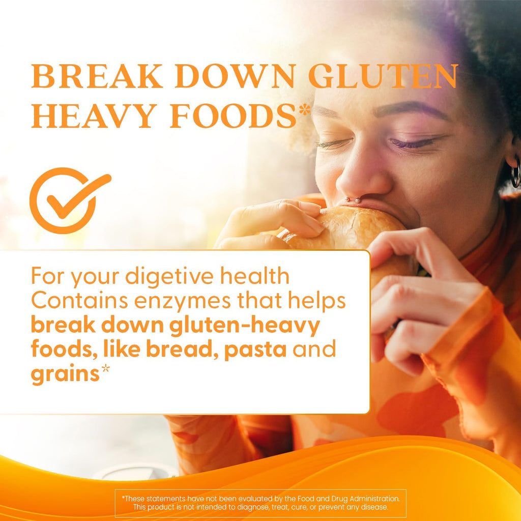 Doctor's Best Gluten Rescue with Glutalytic, Non-GMO, Vegan, 60 Count (Pack of 1)