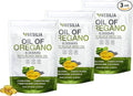 Softgels with Black Seed Oil 6000mg – Organic Oregano Oil Capsules for Immune & Digestive Support – Non-GMO, Gluten-Free Softgels – Natural Herbal Wellness Supplement Pack of 3