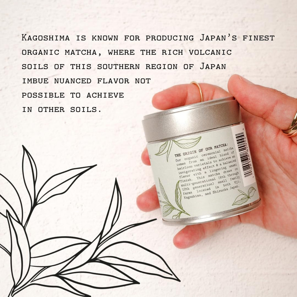 Ceremonial Grade Matcha Powder Set – 2 Pack First-Harvest Stone-Ground Matcha Green Tea from Japan | Premium Ceremonial Matcha | 2 × 30g Tins