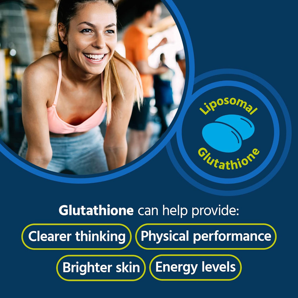 Core Med Science Liposomal Glutathione Supplement (500mg, 60 Softgels) - Pure Reduced Setria with Phospholipid Complex - Antioxidant Supplement for Energy, and Skin