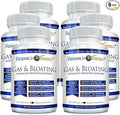 Research Verified Gas and Bloating - Relax Intestinal Muscles, Eliminate Gas Buildup - Artichoke Powder, Ginger, Peppermint Leaf Powder - 360 Capsules - Vegan