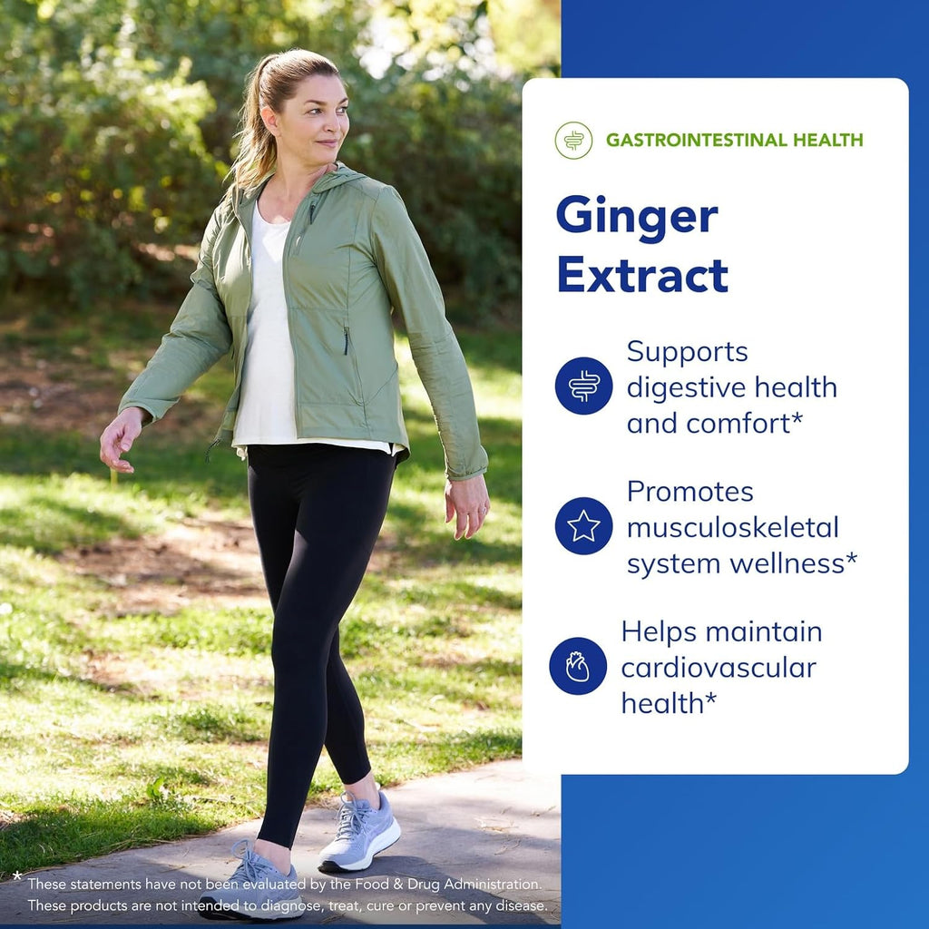 Pure Encapsulations Ginger Extract | Supplement to Support The Digestive, Musculoskeletal, and Cardiovascular Systems* | 120 Capsules