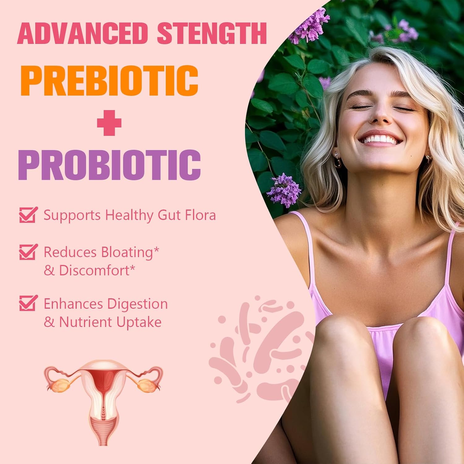 Complete Menopause Supplements for Women, 40-in-1 Hormone Balance for Women Night Sweats Relief*, Hot Flashes, w/Black Cohosh, Probiotics, DIM, Vitex, Dong Quai, Red Clover, 120 Capsules