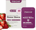 Meche Sleep Rapid Dissolve Strips - Faster Than Melatonin Gummies - Melatonin 5mg, L-Theanine, Tart Cherry, Saffron - Sugar Free, Natural Sleep Aids for Adults (30 Sleep Strips)