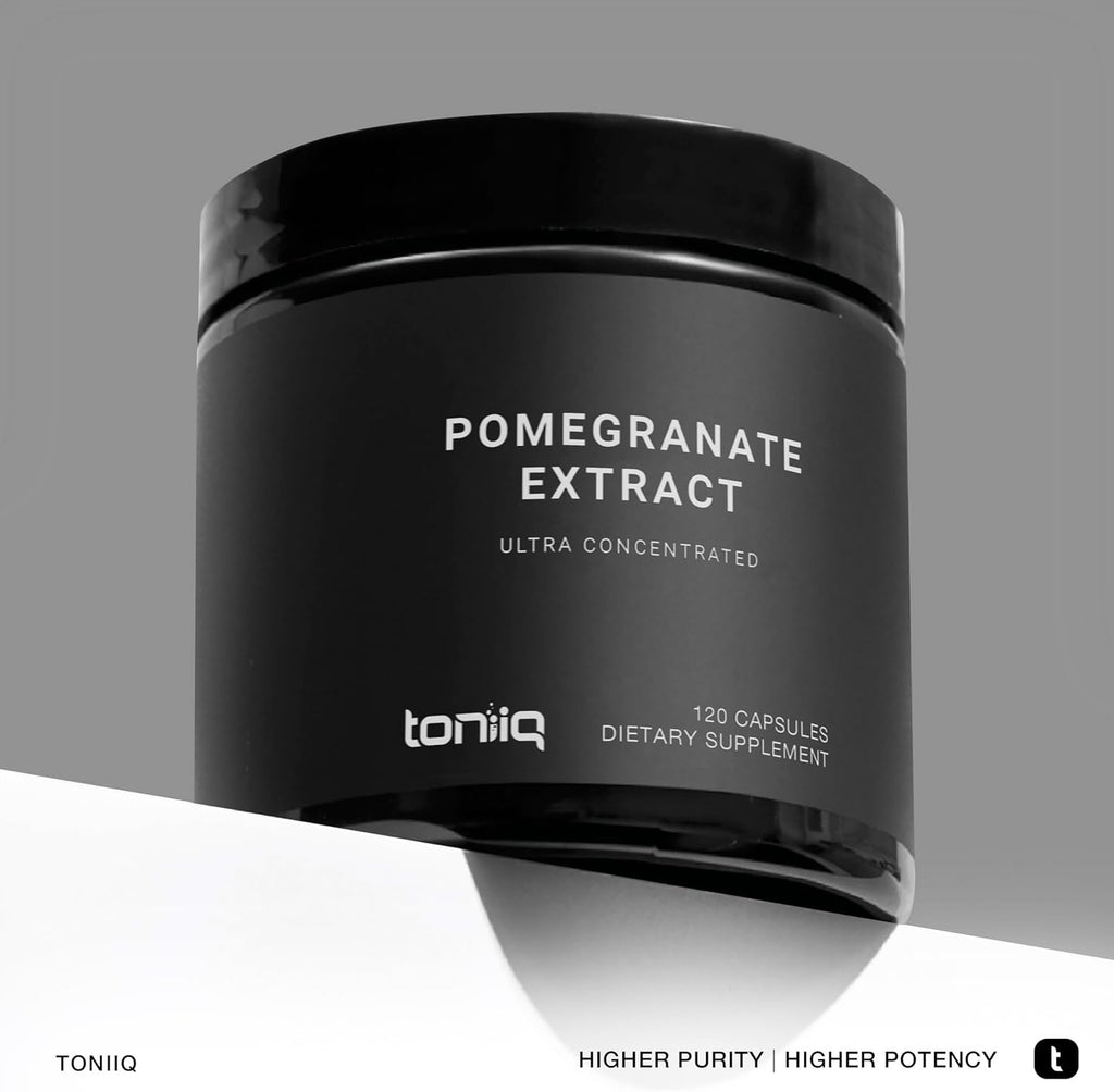Pomegranate Extract - Ultra High Potency 35:1 Extract with 90% Ellagic Acid - Highly Concentrated - Third-Party Lab Tested - 120 Capsules