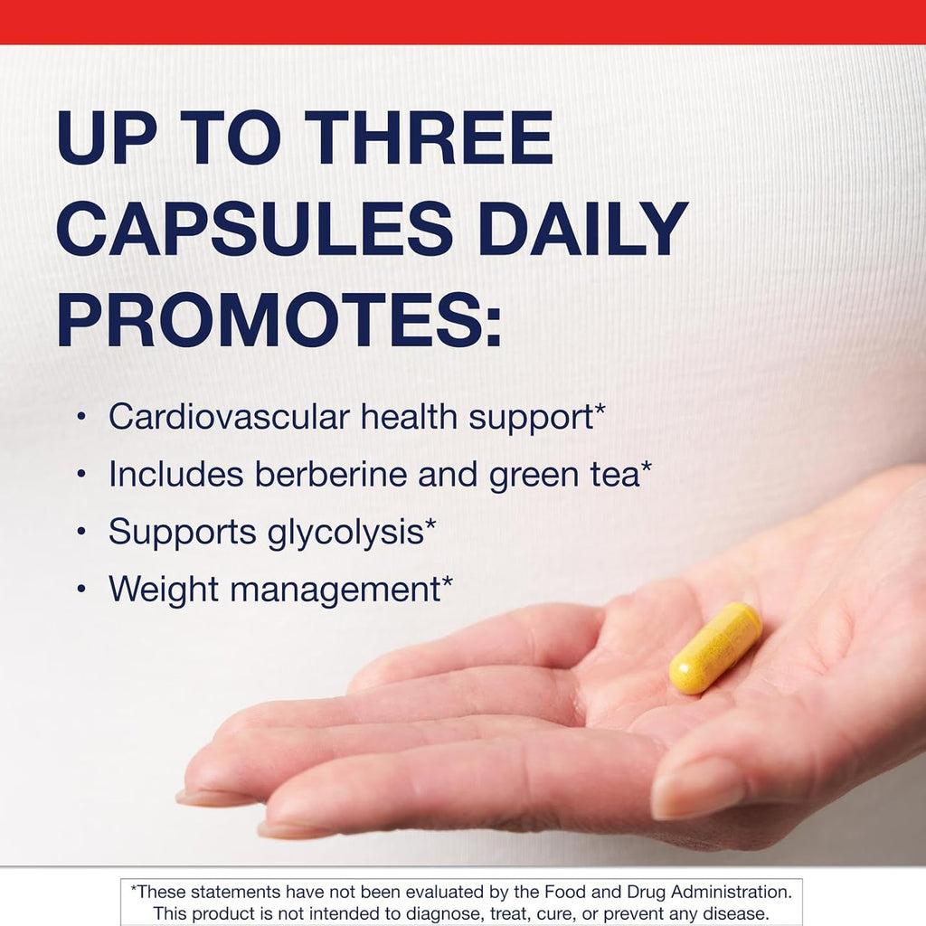 Metagenics Berberine GT - Supports Cardiovascular Health and Healthy Carbohydrate Metabolism* - 60 Count