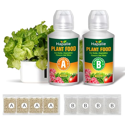 Hydroponic Nutrients, Comprehensive Nutrient Solution, Hydroponic Fertilizer, Hydroponics Solution, Universal Compatibility, User-Friendly 1000ml Liquid, Indoor/Outdoor Use, Green