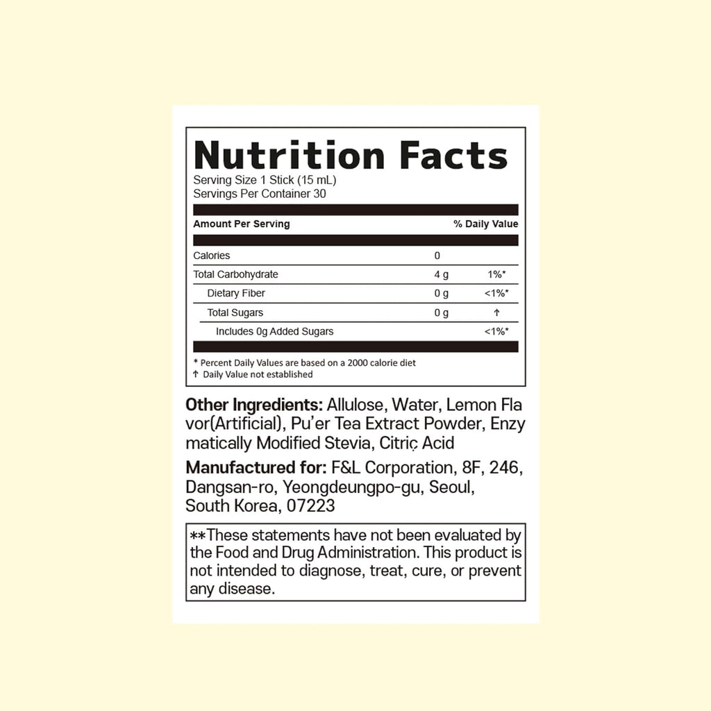 [Liveling] Apple Cider Vinegar Drink Stick – Lemon Flavor | Supports Digestion, Daily Cleanse, Sugar-Free, Low-Calories, Portable On-The-Go Packets (30 sticks)