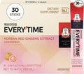 JUNG KWAN JANG Everytime Korean Red Ginseng Extract Stick 1,000mg & Grapefruit - Vegan Ginseng Root Energy Drink Liquid Stick Supplements - Builds Stamina & Immunity, No Caffeine (30 Sticks)