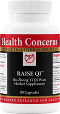 Health Concerns Raise Qi – Energy & Immune System Support – Bu Zhong Yi Qi Wan Formula – Astragalus, Ginseng & Dong Quai Herbal Supplement for Weakness, Digestion & Yang Qi Balance – 90 Capsules