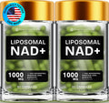 Liposomal NAD Supplements for Women Resveratrol NAD + Supplement w/Berberine, Quercetin, Noni | Boosts NAD Anti-Aging, Brain Support, Gut Heath - 60 Capsules 2 Packs
