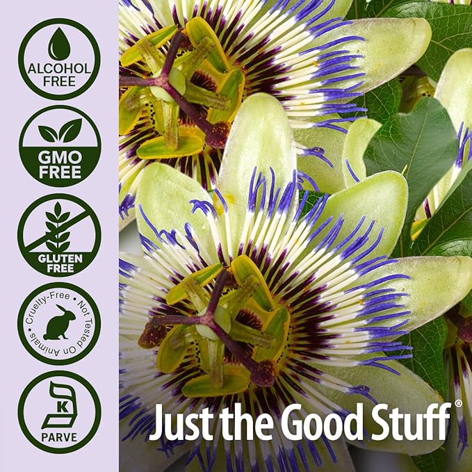Nature's Answer Passion Flower | Super Concentrated | Liquid Herbal Tincture Supplement Drops | Natural Calming Botanical | Non-GMO | Alcohol-Free, Gluten-Free & Vegan 1oz (2 Pack)