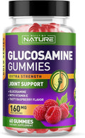 Built by Nature Glucosamine Gummies – Joint Support Supplement – Delicious Raspberry Flavor – Non-GMO – 60 Gummies