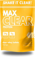 Max Clear Protein | 24g Protein | Clear Whey Isolate | Promotes Muscle Growth, Strength and Recovery (Mango)