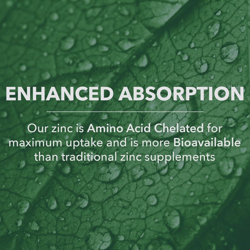 PlantFusion Vegan Zinc Supplements 22 mg – Wholefood Complex, Chelated Zinc Citrate from Organic Guava Leaf for Immune Support, 60 Capsules