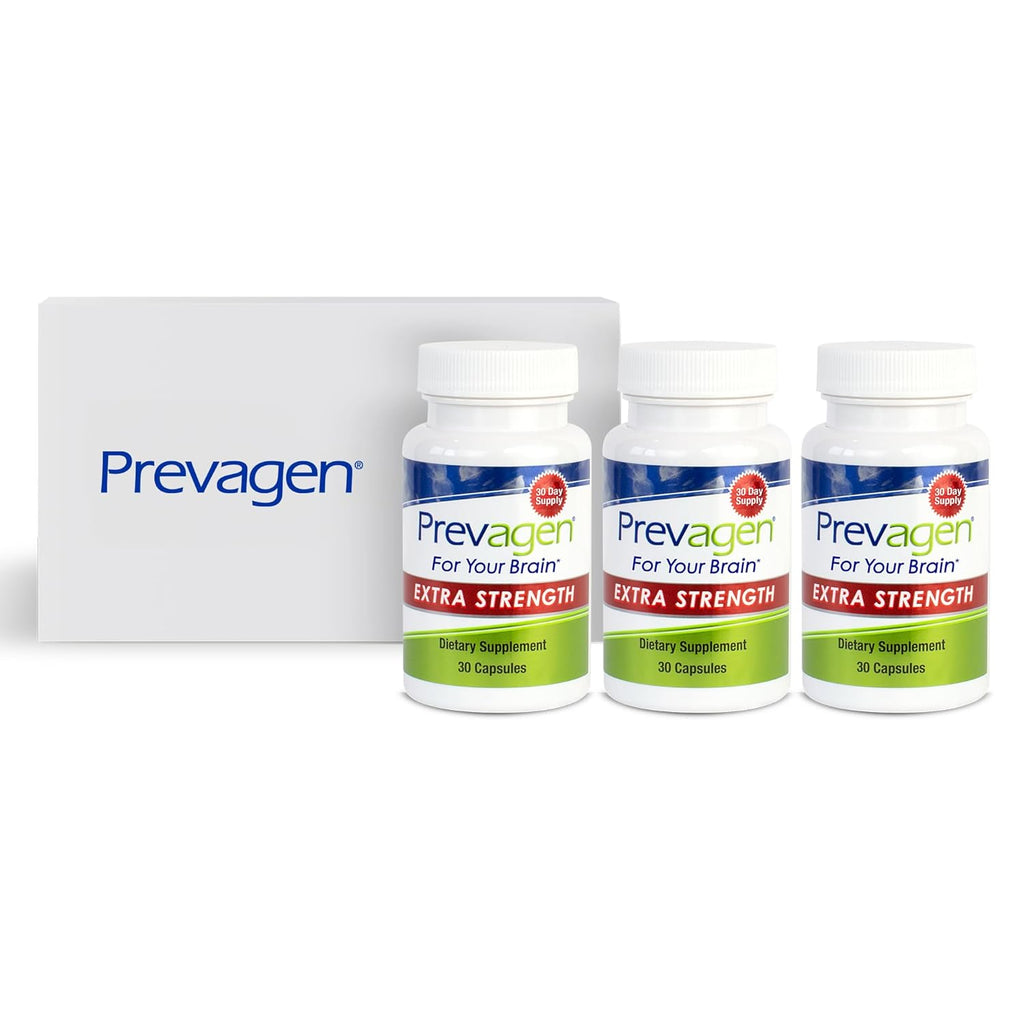 Prevagen Extra Strength - 90 Capsules (3 Month Supply) | Formulated for Your Brain | 20mg of Apoaequorin Plus Vitamin D3