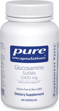 Pure Encapsulations Glucosamine Sulfate 1,000 mg | Supplement for Joint Support and Mobility, Cartilage Health, and Connective Tissue* | 60 Capsules