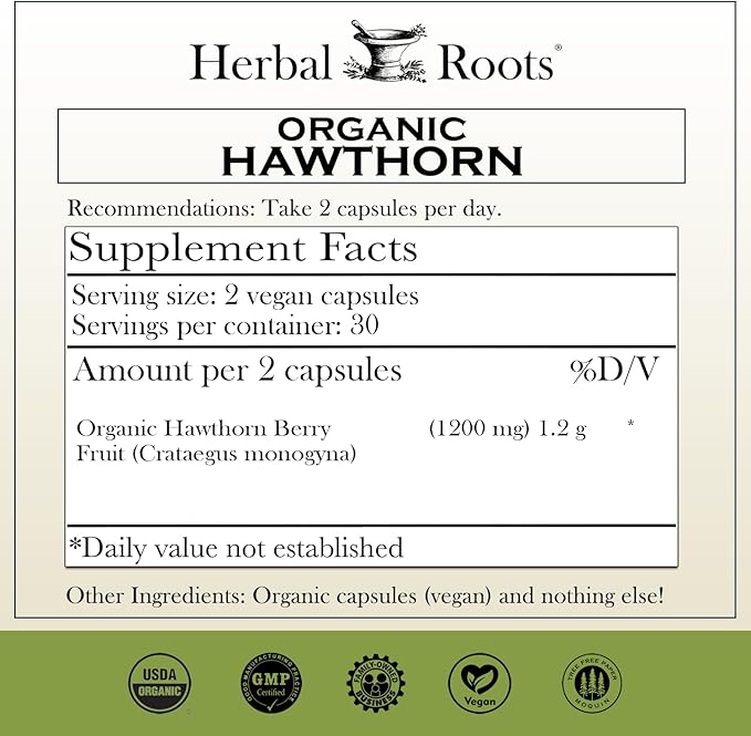 Men's Health Supplement Bundle, Natural Saw Palmetto, Mushroom Blend, Hawthorn, Heart and Prostate Support
