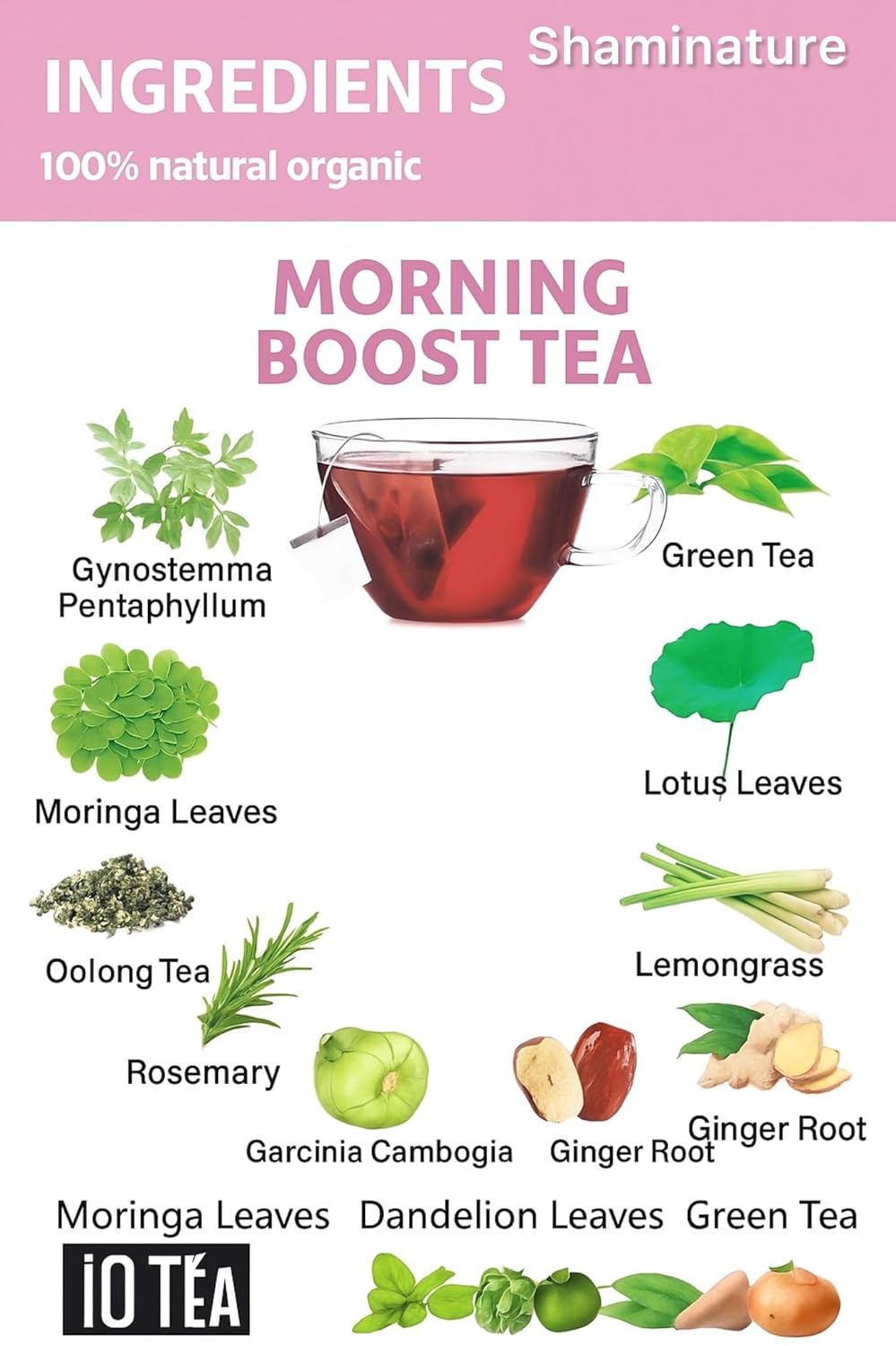 Shaminature tummy tea detox,Weight Loss Detox Tea, Body Cleanse, Day and Night Tea
