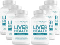 PUREHEALTH RESEARCH Liver Health Detox and Cleanse Supplement for Fatty Liver - Liver Support Supplements for Women & Men - Blend with Artichoke Extract, Milk Thistle and Dandelion - 360 Capsules