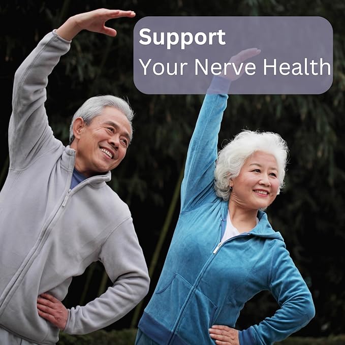 Nerve Control 911 - Natural Plant Based Nerve Health Supplement Capsules- 2 Pack