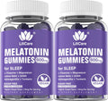 Melatonin 20mg Gummies for Adults (2 Packs) Extra Strength with L-Theanine, Ashwagandha, Magnesium, Turmeric, GABA, Lemon Balm and Chamomile for Supports Healthy Circadian Rhythm, Grape Flavor