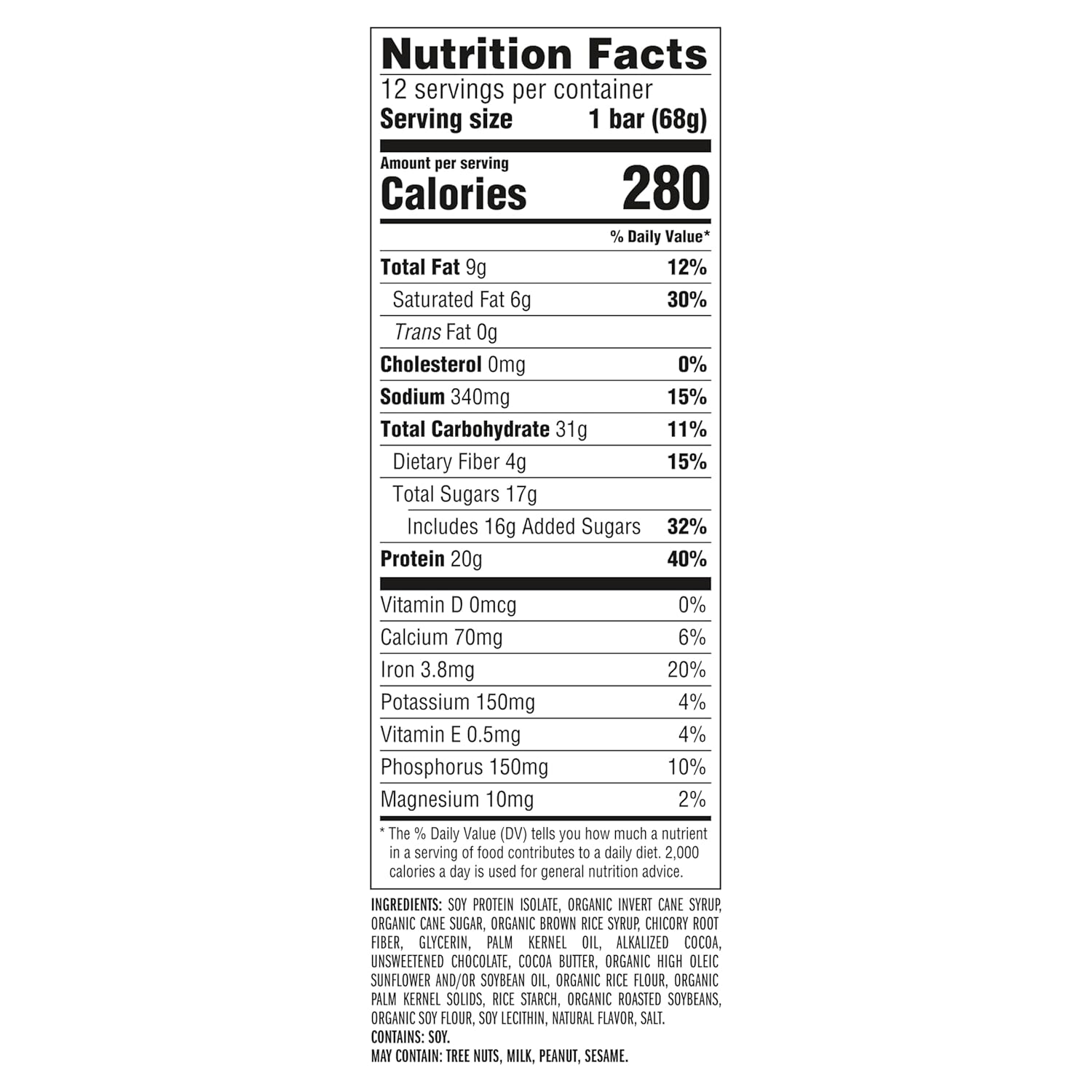 CLIF BUILDERS Protein Bars - OREO-Flavored - 20g Plant Based Protein - Gluten Free - Non-GMO - Low Glycemic - No Artificial Sweeteners - 2.4 oz. (12 Pack)