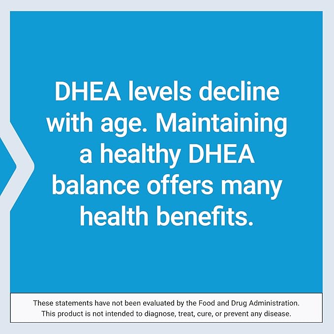 Life Extension DHEA 25 mg – Supplement for Hormone Balance, Immune Support, Sexual Health, Bone & Cardiovascular Health and Anti-Aging and Mood Support – Gluten-Free, Non-GMO – 100 Capsules