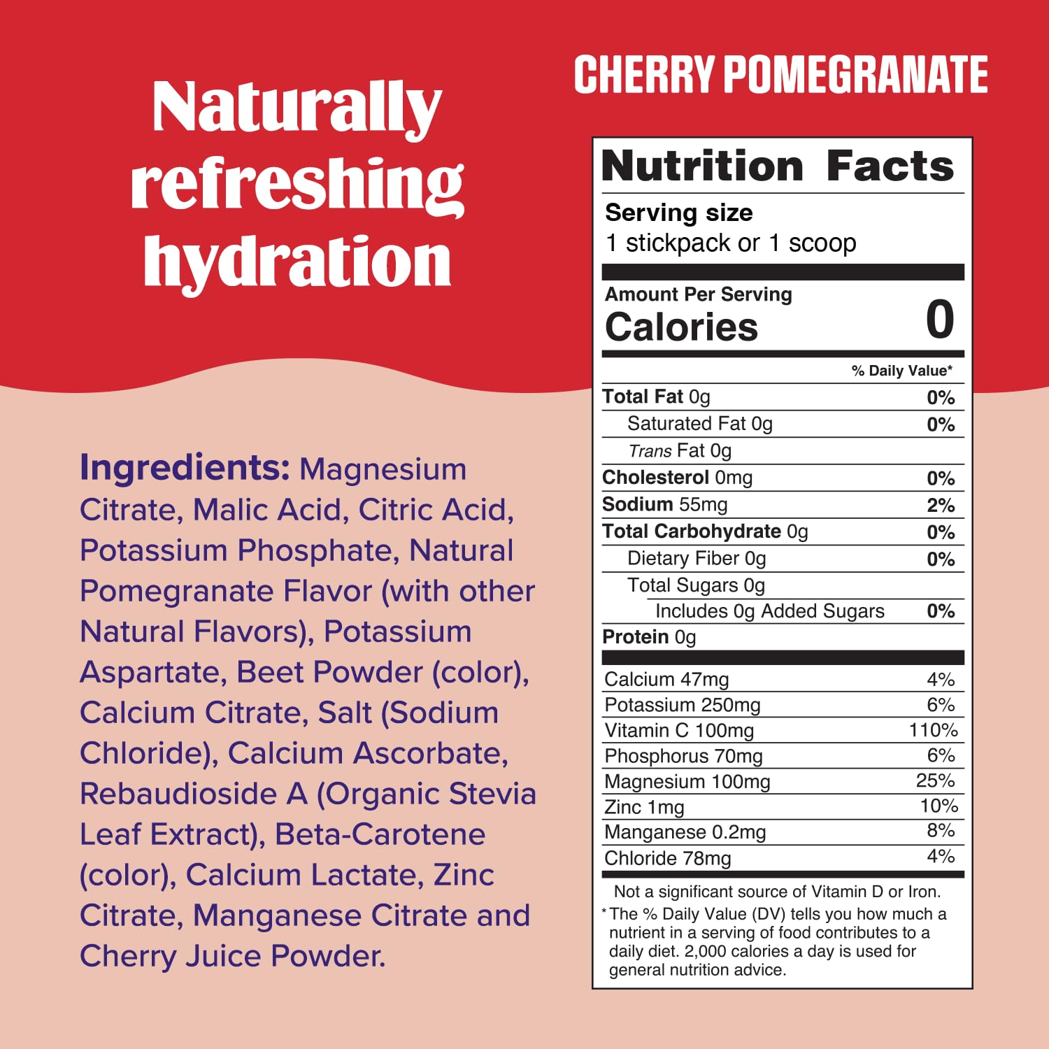 Ultima Replenisher Daily Electrolyte Powder Drink Mix – Sugar Free – Cherry Pomegranate, 90 Servings – Hydration Powder with 6 Electrolytes & Minerals – Keto Friendly, Vegan, Non-GMO