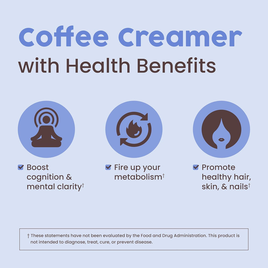 NativePath Keto Coffee Creamer Powder French Vanilla — Keto-Friendly, Non-Dairy & Low Sugar Creamer. Made with Grass-fed Collagen Protein Powder, MCT Oil & Monk Fruit. Soy & Gluten Free (7.1 OZ)
