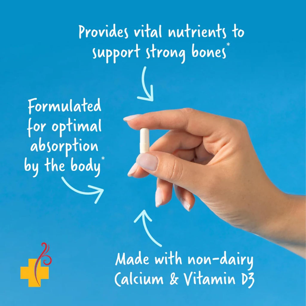 Redd Remedies, Calcium Mag + D, Vitamin D3 and Calcium for Strong Bone Support, 120 Vegetarian Capsules
