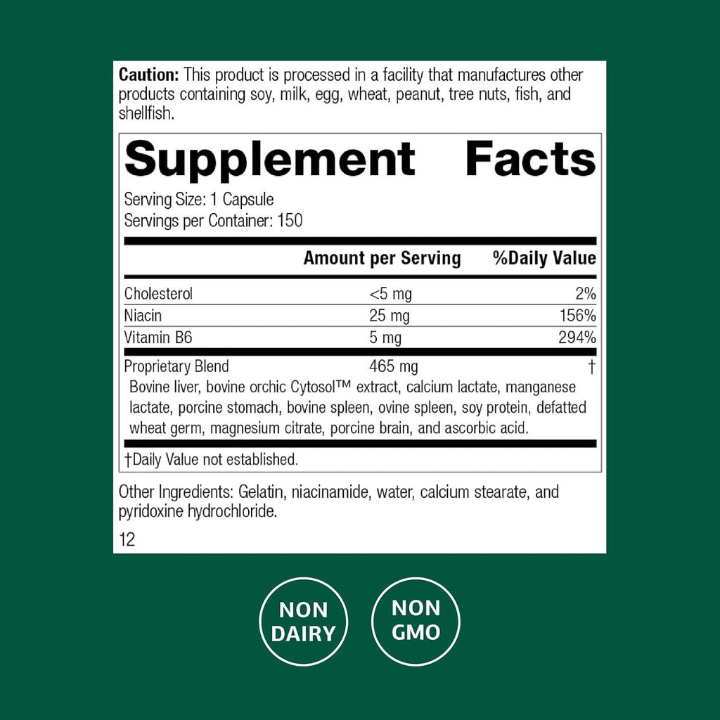Standard Process - Orchex - 150 Capsules