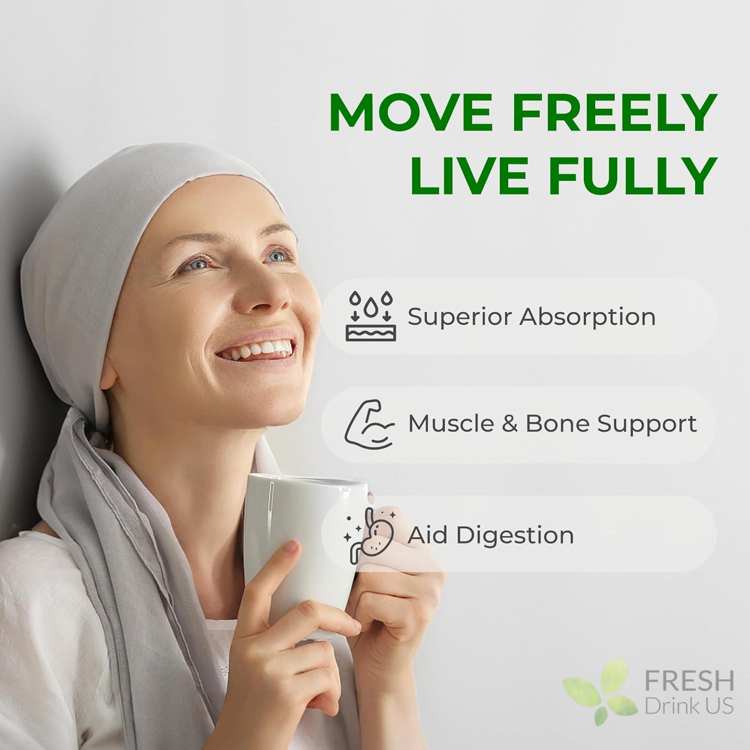 FRESHDRINKUS, Premium 90 Soursop Graviola Gummies, 2000mg per Serving, 45 Days Supply – 100% from Natural Soursop Graviola Leaves Extract, Vegan, Non-GMO, Gluten-Free (90 Gummies)