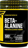 Primaforce Beta Alanine Powder 500 Grams (1.1lbs) Unflavored - Pre Workout and Post Workout Supplement