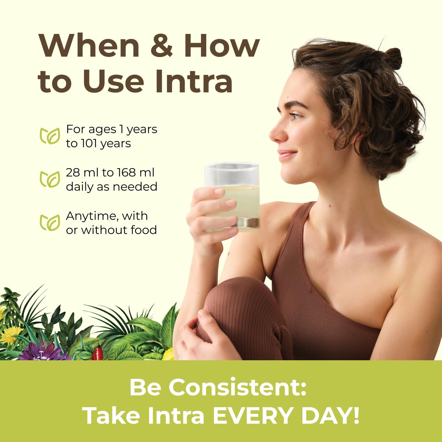 Intra Lifestyles Herbal Juice Drink – Botanical Beverage for Immune Support, Detox, Digestive & Cardiovascular Health – 23 Botanical Extracts – Made in Canada 1 Bottle 950 mL (32 fl oz)