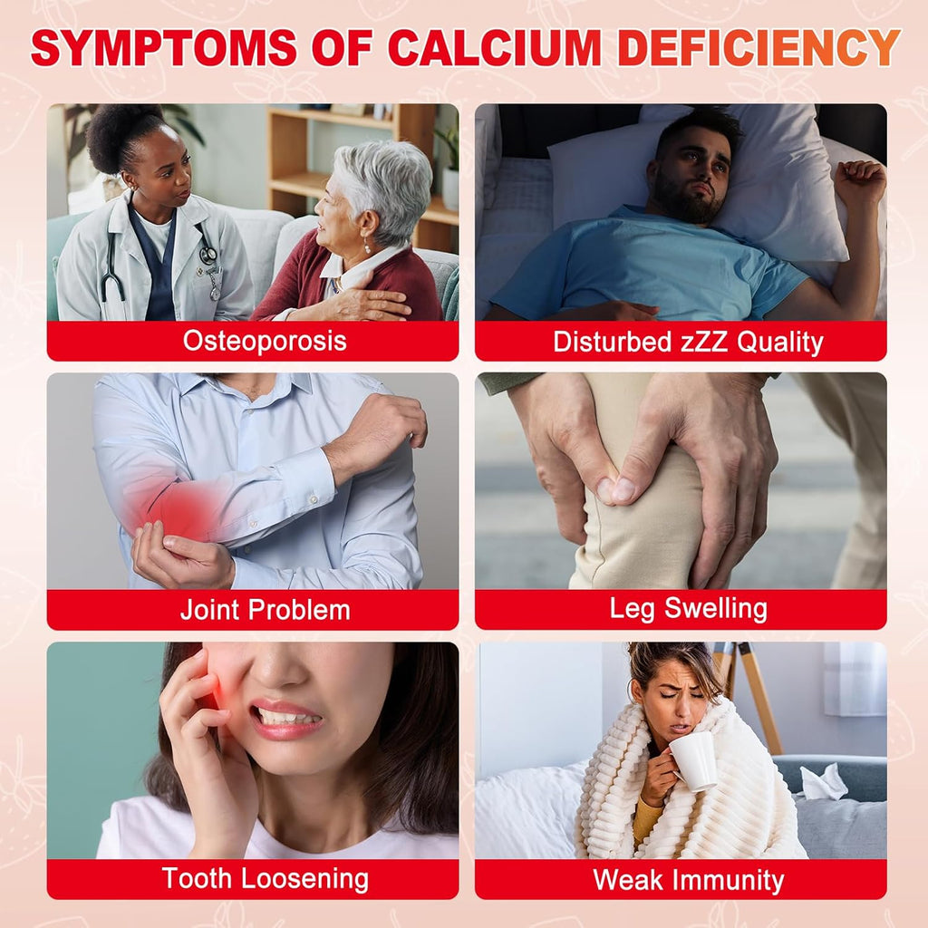 Calcium Magnesium Zinc Gummies with Vitamin D3 for Adults, Calcium Citrate 1200mg with K2, Boron, Copper and Ashwagandha, Absorption Calcium Supplement for Bone, Muscle, Immune for Men Women, 120Count