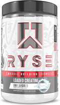 RYSE Loaded Creatine for Men & Women - Unflavored - Muscle Building Formula with 3 Forms of Electrolytes, Betaine Anhydrous and Peak ATP - Strength, Power & Endurance Support - 30 Servings