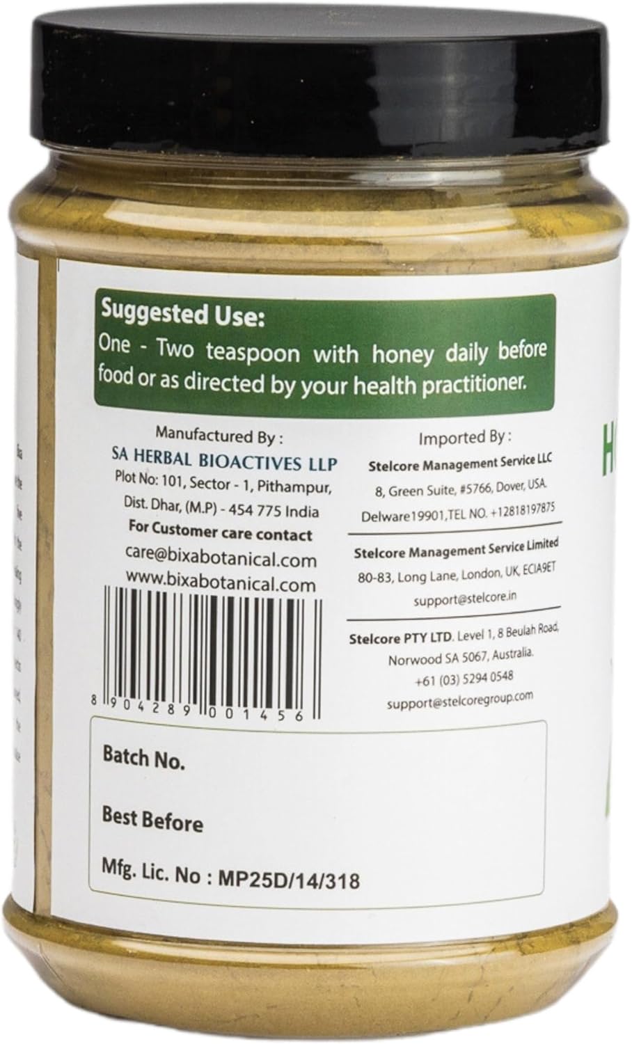 bixa BOTANICAL Tulsi Leaves Powder (Holy Basil Leaf/Ocimum Sanctum) 7 Oz / 200g,Pack of 1 | Support Immunity|Taken as Tea